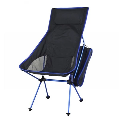 Grande chaise de plage pliante en alliage d'aluminium